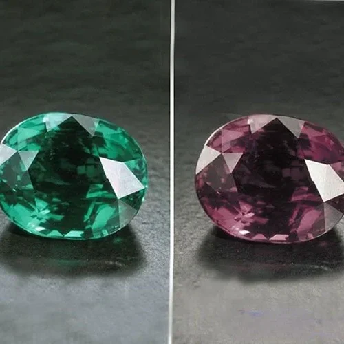 Cubic Zirconia Color Change Round